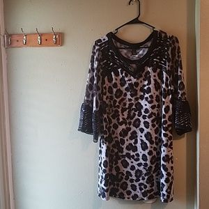 Style&Co Cheetah print dress
